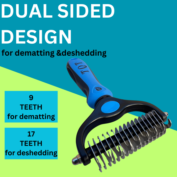 Pet Grooming Double Sided Rake Comb