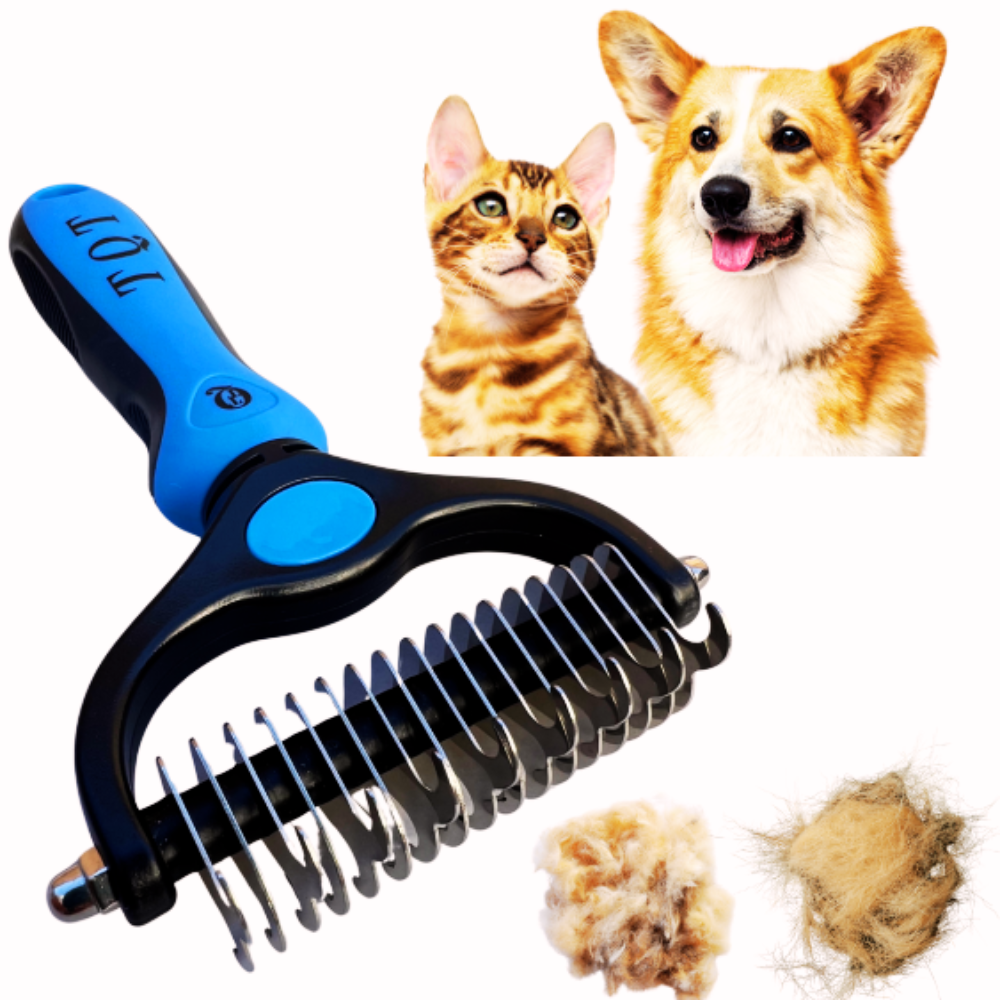 Pet Grooming Double Sided Rake Comb