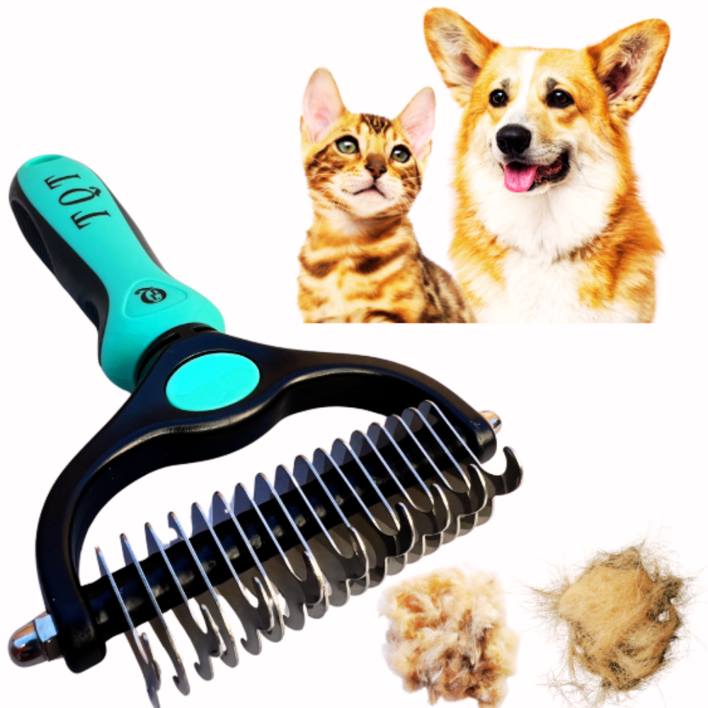Pet Grooming Double Sided Rake Comb