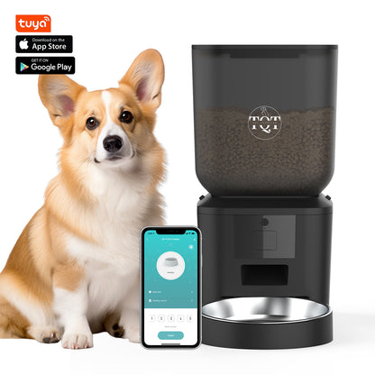 Scheduled Automatic Pet Food Dispenser