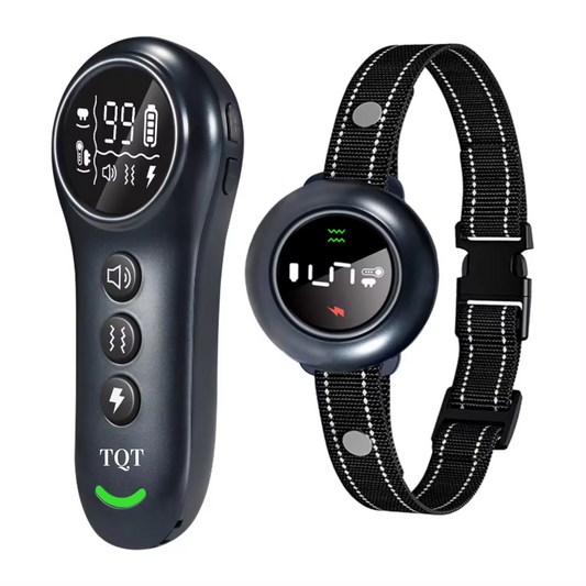 TQT Dog Training & Bark Control Collar -with Remote Control 3300FT-RS8