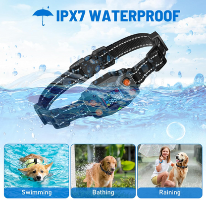 TQT GPS Wireless Dog Fence, 3 Warning Modes, Radius 25-999 Yards, IPX7 Waterproof Collar, Electric Fence for Dogs, Pet Containment System, Outdoor Use, for Dogs Over 16 Lbs - F830